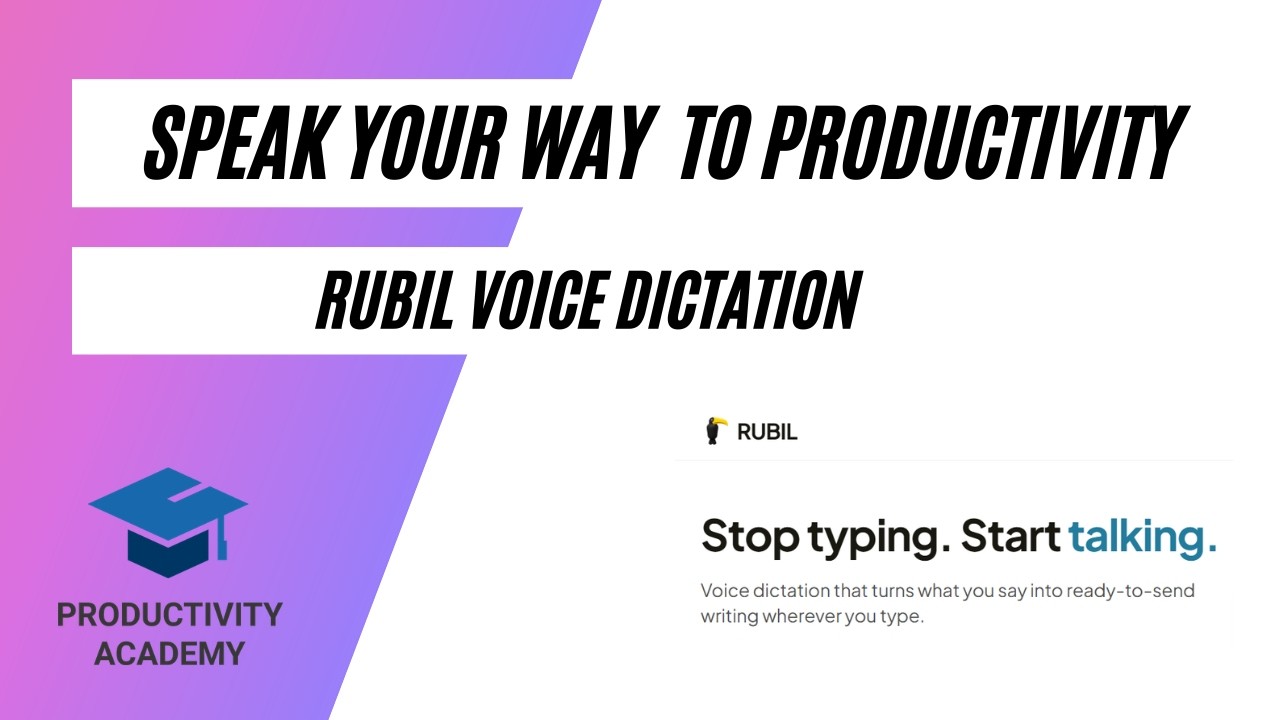 Adam Moody's video review of Rubil, Productivity Academy
